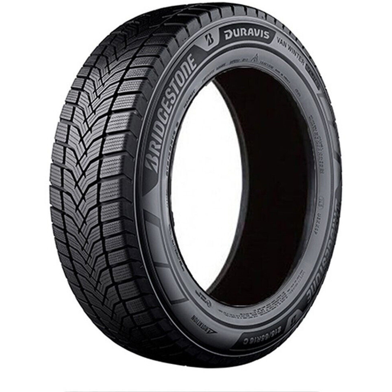 Bridgestone - Duravis VAN Winter - 225/55 R17C - LKW Reifen - Schneeflocken-Symbol, kompatibel für Elektrofahrzeuge, 8PR