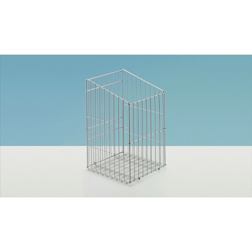 Hettich Wäschekorb faltbar - 271x296x475 - Wäschebox silber