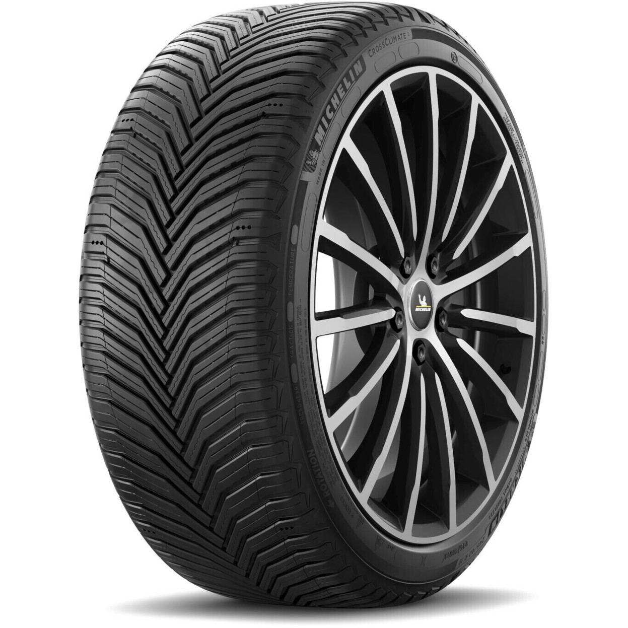Michelin - CrossClimate 2 - 245/40 R18 - Ganzjahresreifen - symmetrisches Profil, M+S Kennung, wintertauglich