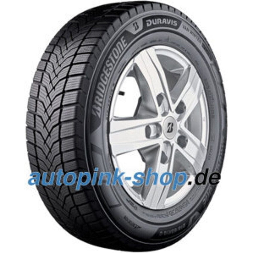Bridgestone - Duravis VAN Winter - 215/60 R17C 109/107T 8PR - Transporter Winterreifen, Schneeflocken-Symbol, kompatibel für Elektrofahrzeuge
