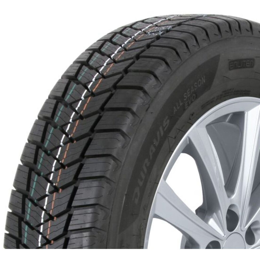 Bridgestone - Duravis All Season Evo - 225/75 R16C - Transporter Ganzjahresreifen - wintertauglich, Schneegriffigkeit