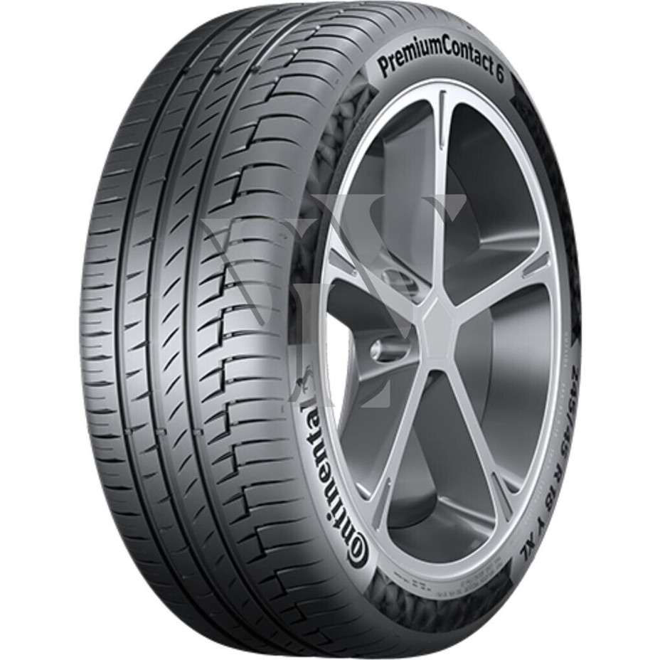 Continental - PremiumContact 6 - 255/45 R20 105H XL FP Silent - Sommerreifen, asymmetrisches Profil, Felgenschutz