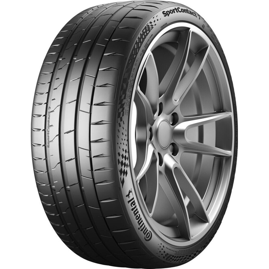 Continental - SportContact 7 - 255/35 ZR21 - Sommerreifen - Reifenbreite 255 mm, Geschwindigkeitsindex Y bis 300 km/h, XL Karkasse