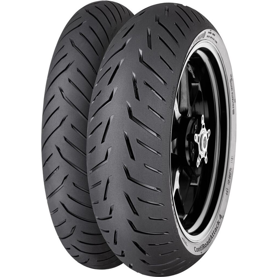 Continental - ContiRoadAttack 4 - Motorradreifen - 160/60 R17, Geschwindigkeitsindex W, Radialreifen