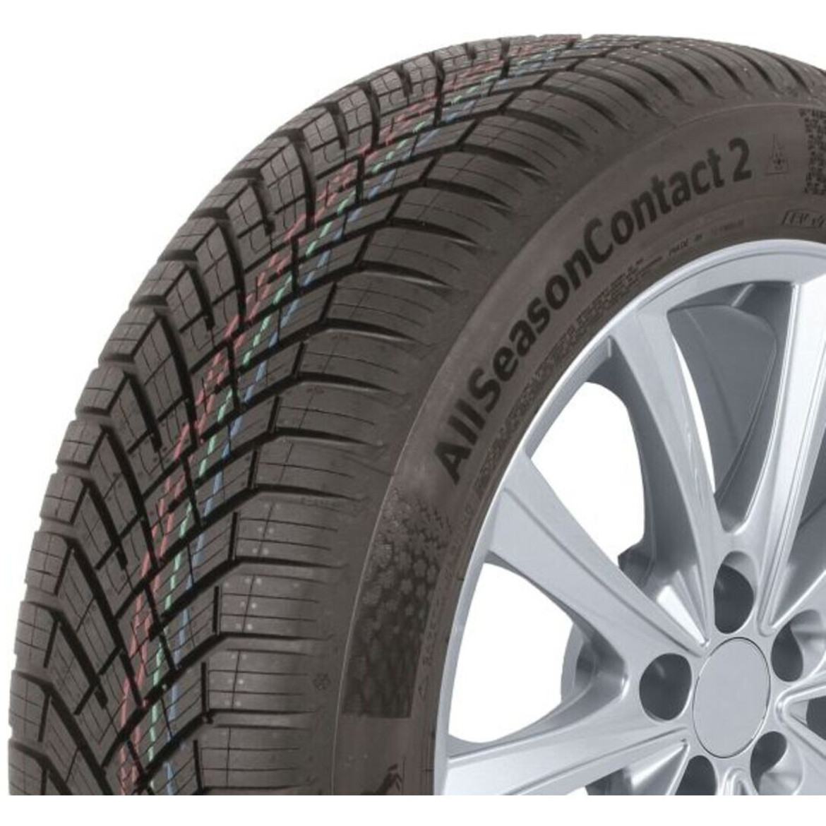 Continental - AllSeasonContact 2 - 255/35 R20 97Y XL FP EV - Ganzjahresreifen, wintertauglich, mit Felgenschutz